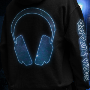 rhythm & vibes hoodie